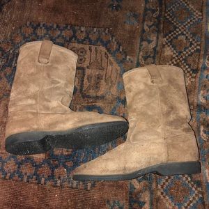 Vtg hush puppies fleece water repellent boots